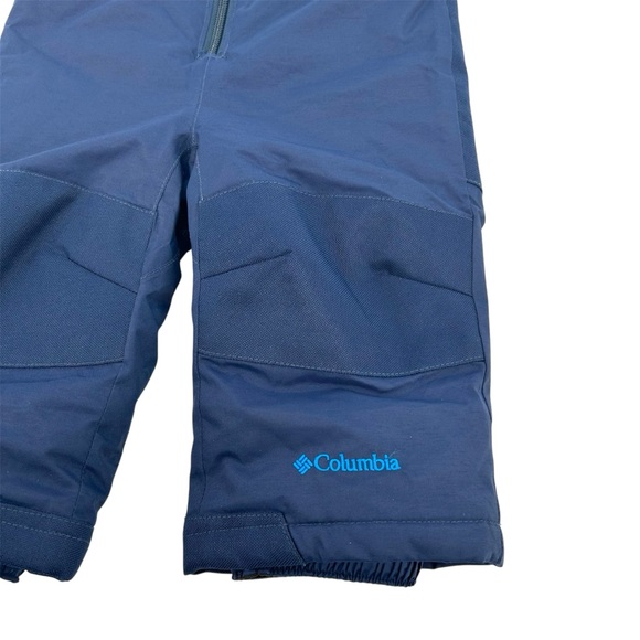 Columbia Baby Boys’ Two Tone Blue Omni-Heat Buga Bib Snow Bibs Size 12-18 Months - Picture 3 of 12